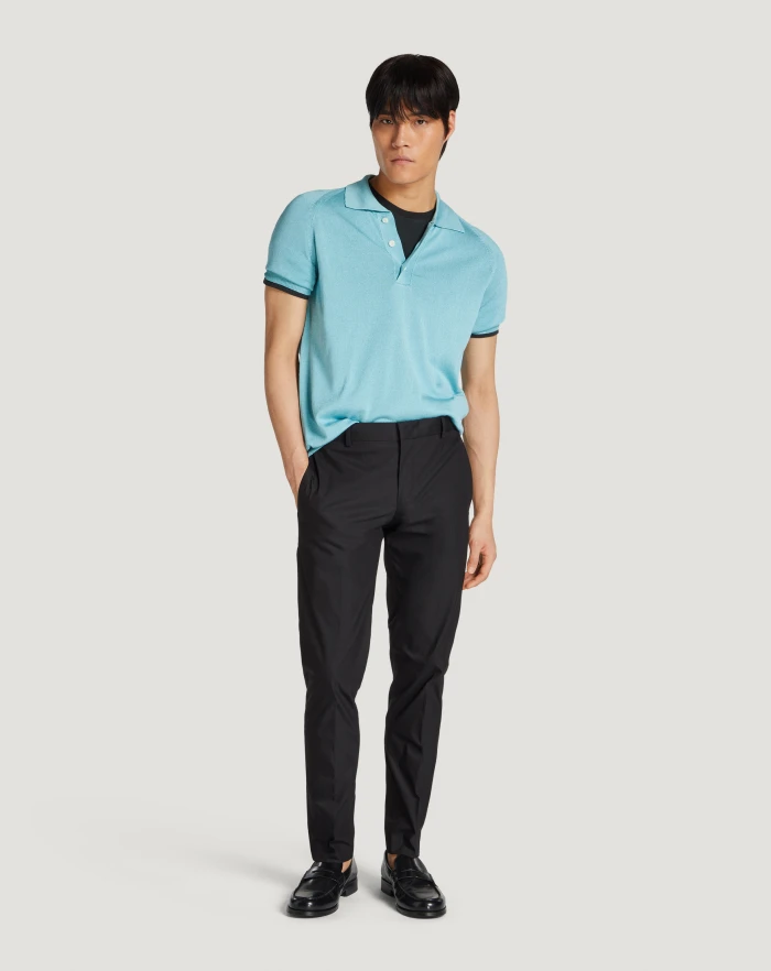 Pantaloni Torino Maglia in cotone e viscosa Convenienza