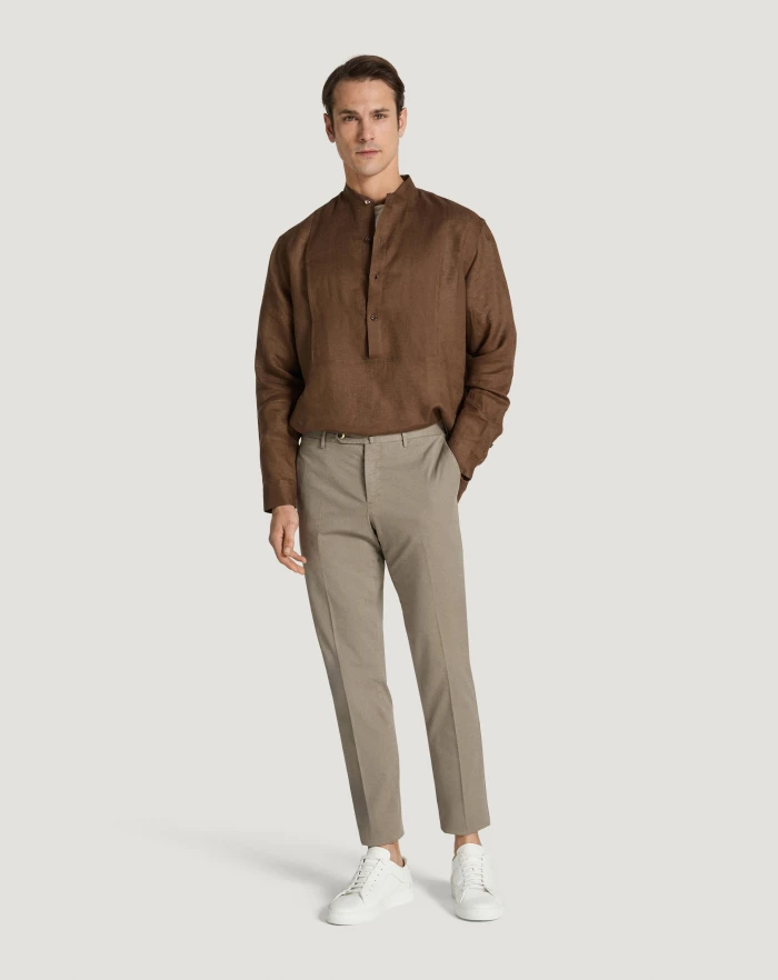 Pantaloni Torino Camicia in lino Sconto