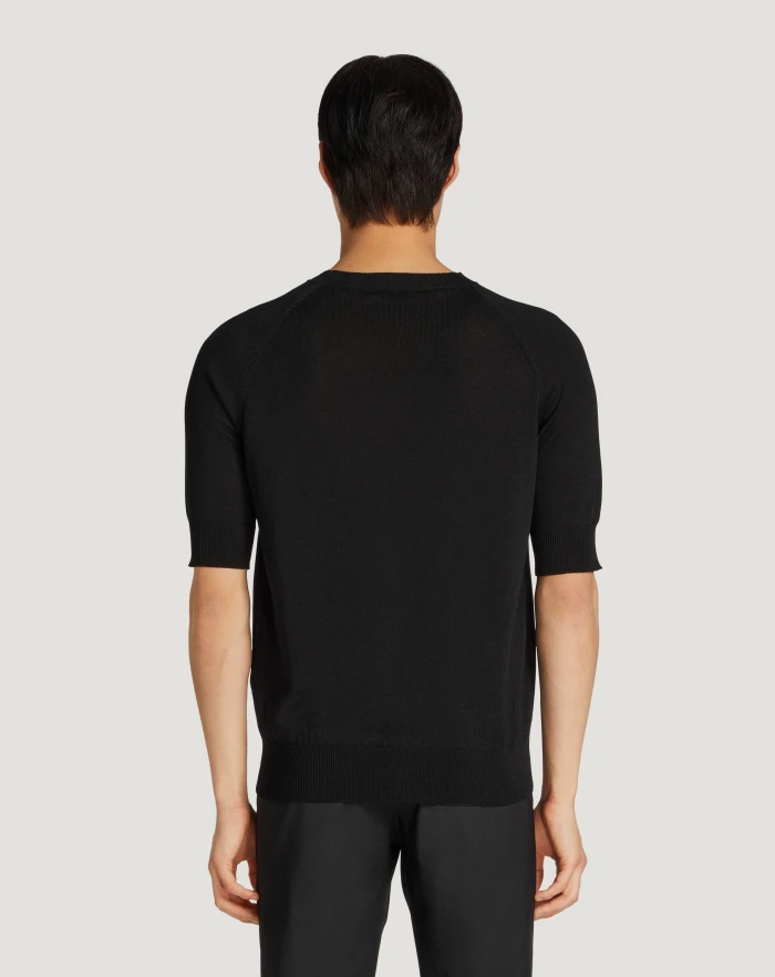 Pantaloni Torino Maglia in cotone e viscosa Offerta