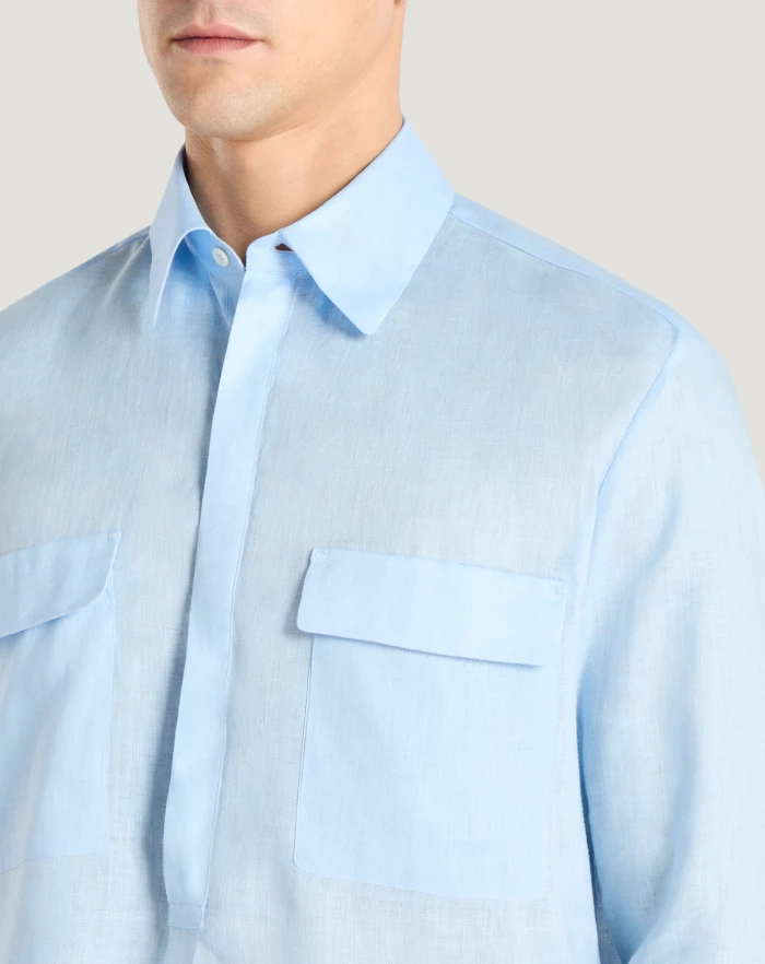 Pantaloni Torino Camicia in lino Outlet