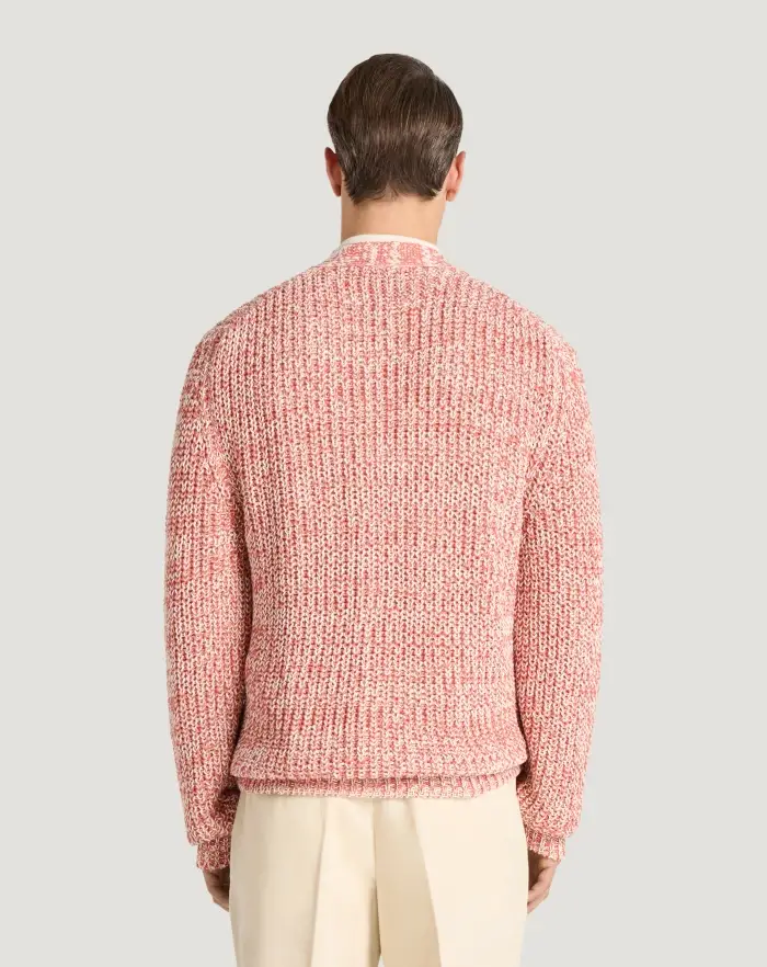 Pantaloni Torino Cardigan in cotone bio In Vendita