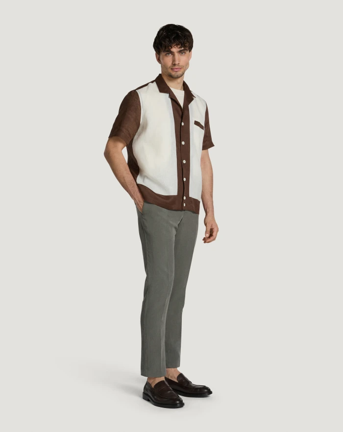 Pantaloni Torino Camicia in lino Saldi