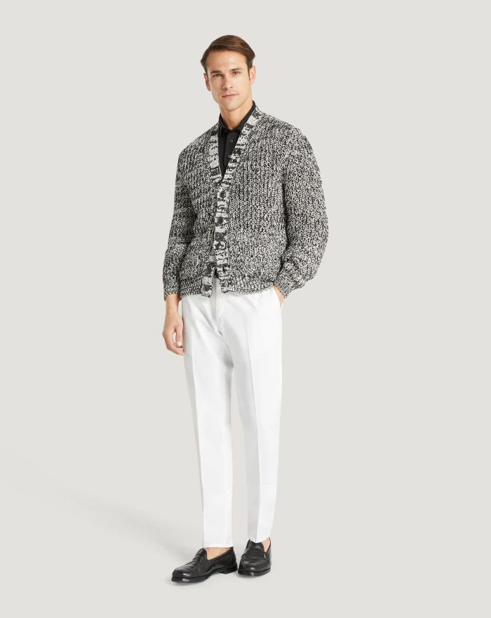 Pantaloni Torino Cardigan in cotone bio Offerte