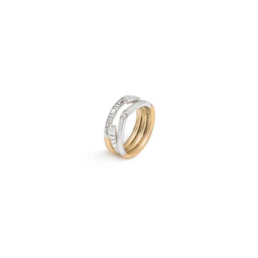 Paola Grande Gioielli NEON Anello 'Neon' a punta con pietra Offerta