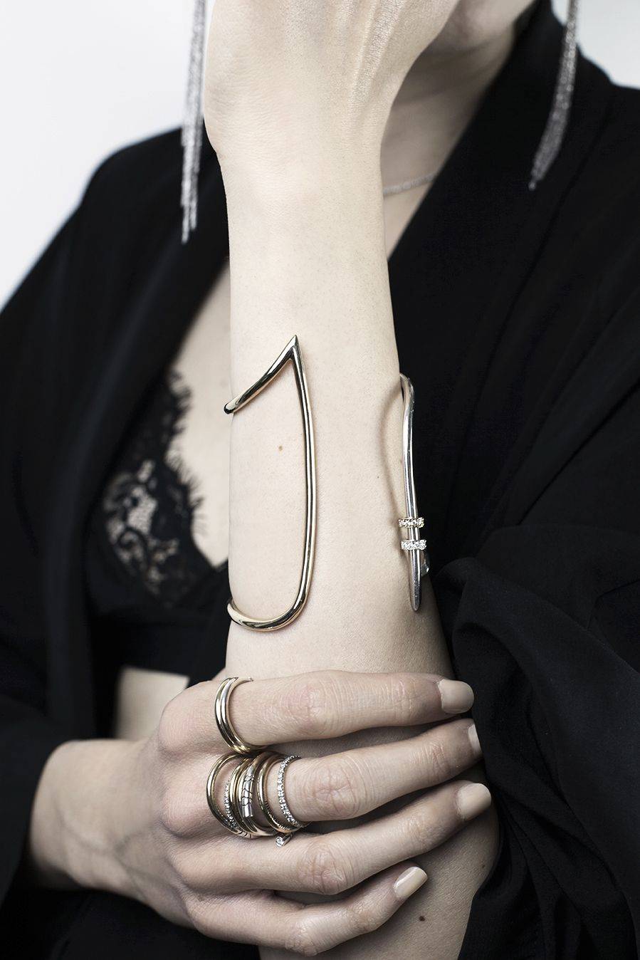 Paola Grande Gioielli NEON Bracciale 'Neon' con bulloni Acquista Ora