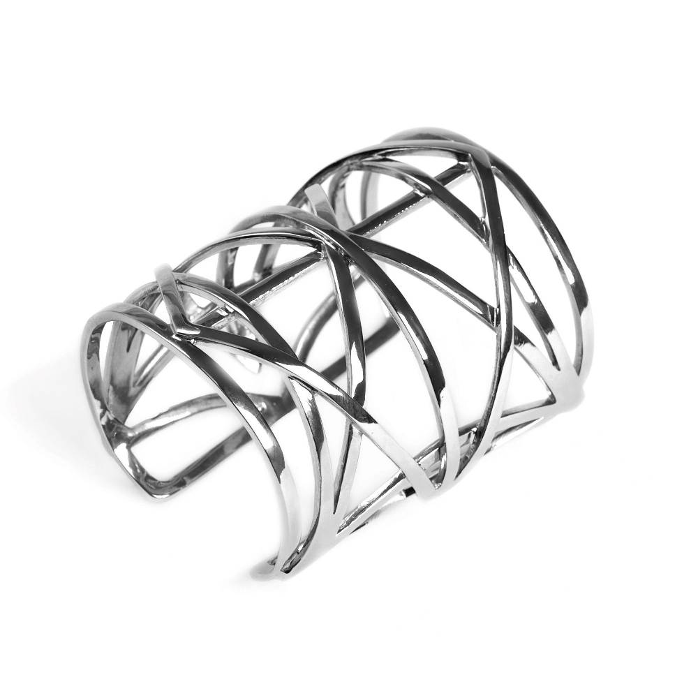 Paola Grande Gioielli GRIGLIE Bracciale 'Griglie' argento Novità
