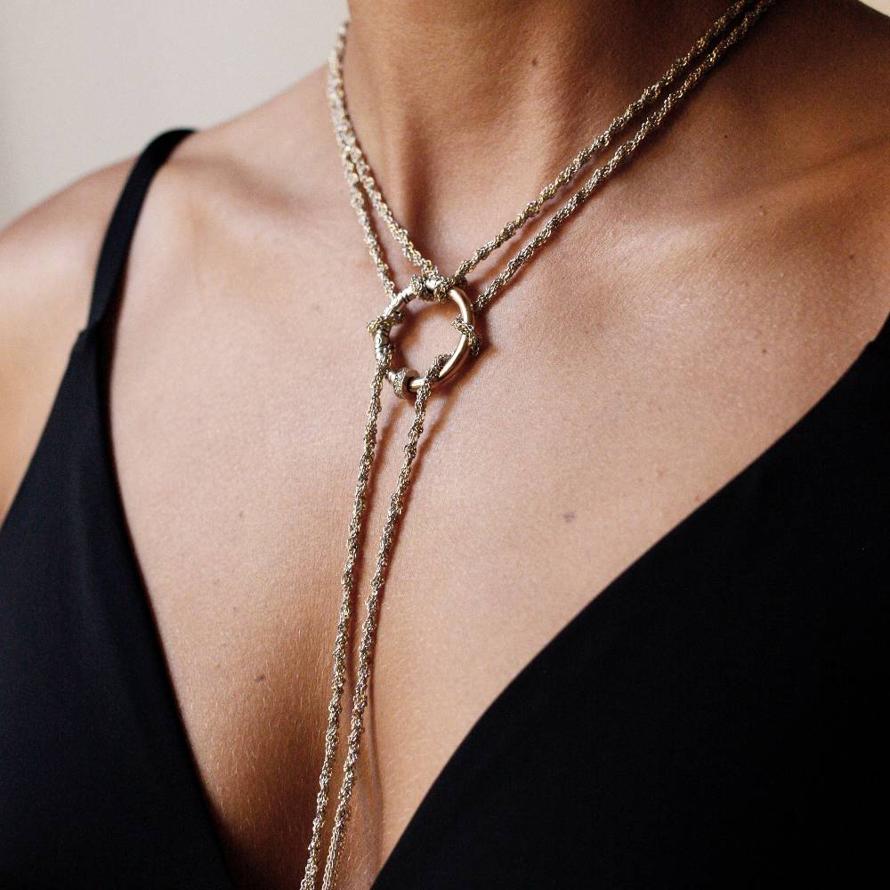 Paola Grande Gioielli NEON Collana|Choker 'Neon' bicolore Fino Al -60%