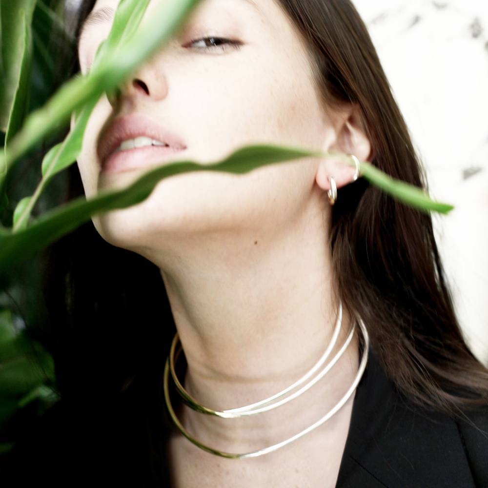 Paola Grande Gioielli NEON Collana multifilo 3 elementi 'Neon' Presa