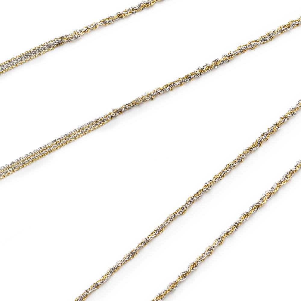 Paola Grande Gioielli SCIARPE Cordino/choker bicolor Offerta natalizia