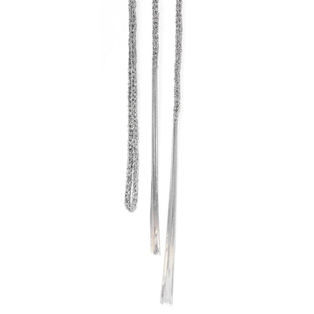 Paola Grande Gioielli SCIARPE Cordino/choker in argento Economico
