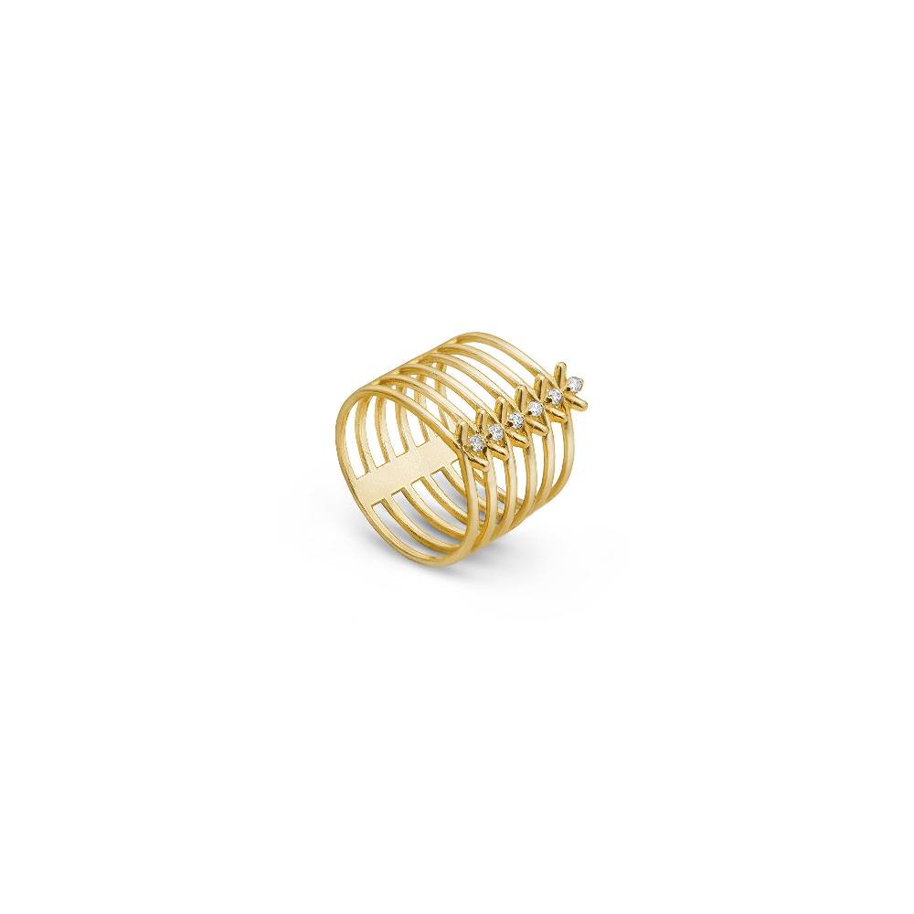 Paola Grande Gioielli SPINAE Anello 'Spinae' 6 elementi Vendite Flash