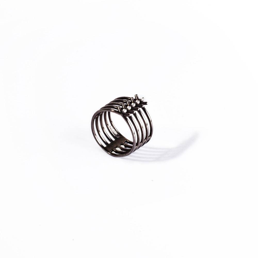 Paola Grande Gioielli SPINAE Anello 5 elementi 'Spinae' Moda