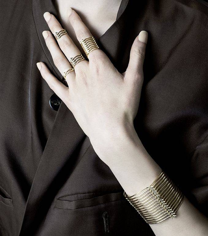 Paola Grande Gioielli SPINAE Anello 'Spinae' 3 elementi 2025