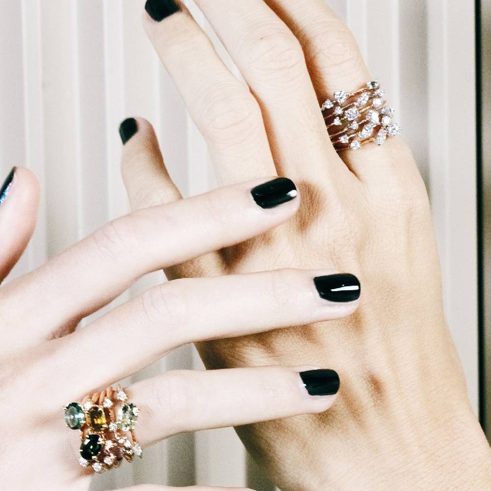 Paola Grande Gioielli BALANCE Anello 'Balance' con tormaline Soddisfazione Garantita