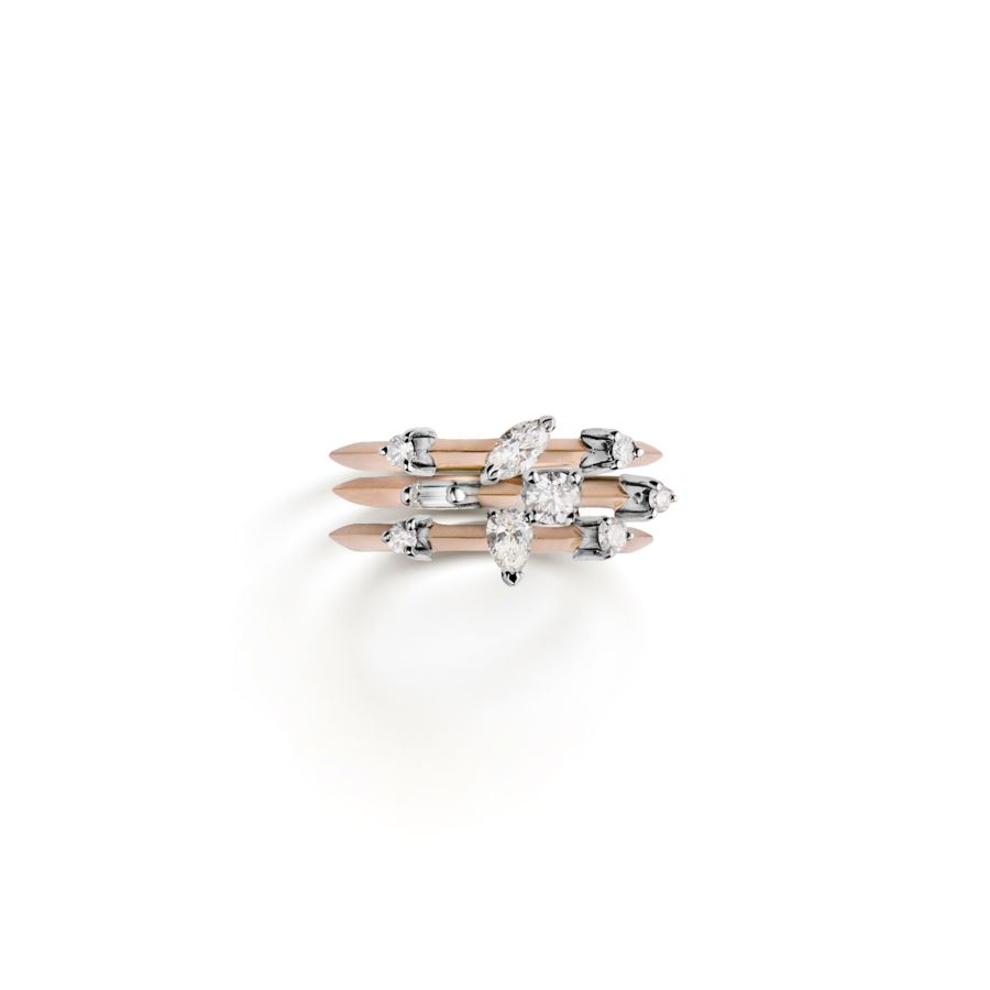 Paola Grande Gioielli BALANCE Anello 'Balance' oro rosa con goccia Shopping Online