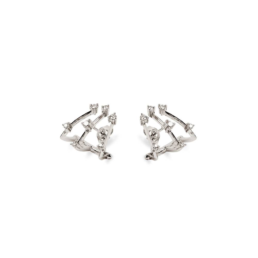 Paola Grande Gioielli BALANCE Orecchini 'Balance' 3 elementi oro bianco Shopping Online
