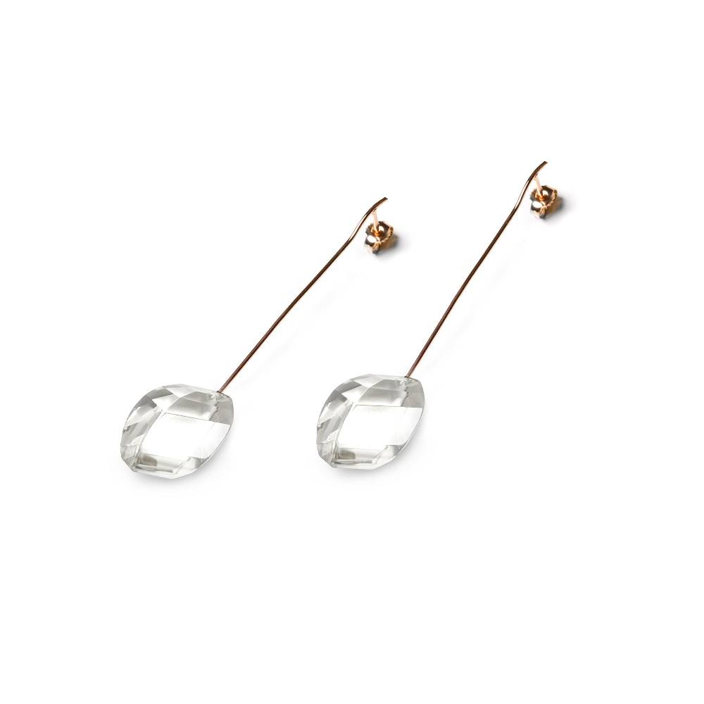 Paola Grande Gioielli AMI Amo in oro rosa e cristalli Offerte