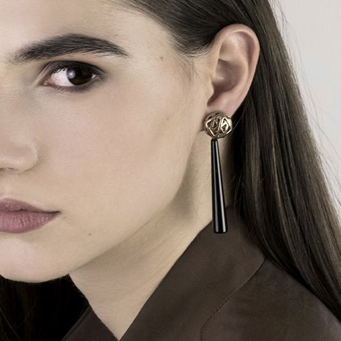 Paola Grande Gioielli ACCESSORI Gocce in onice nero Novità