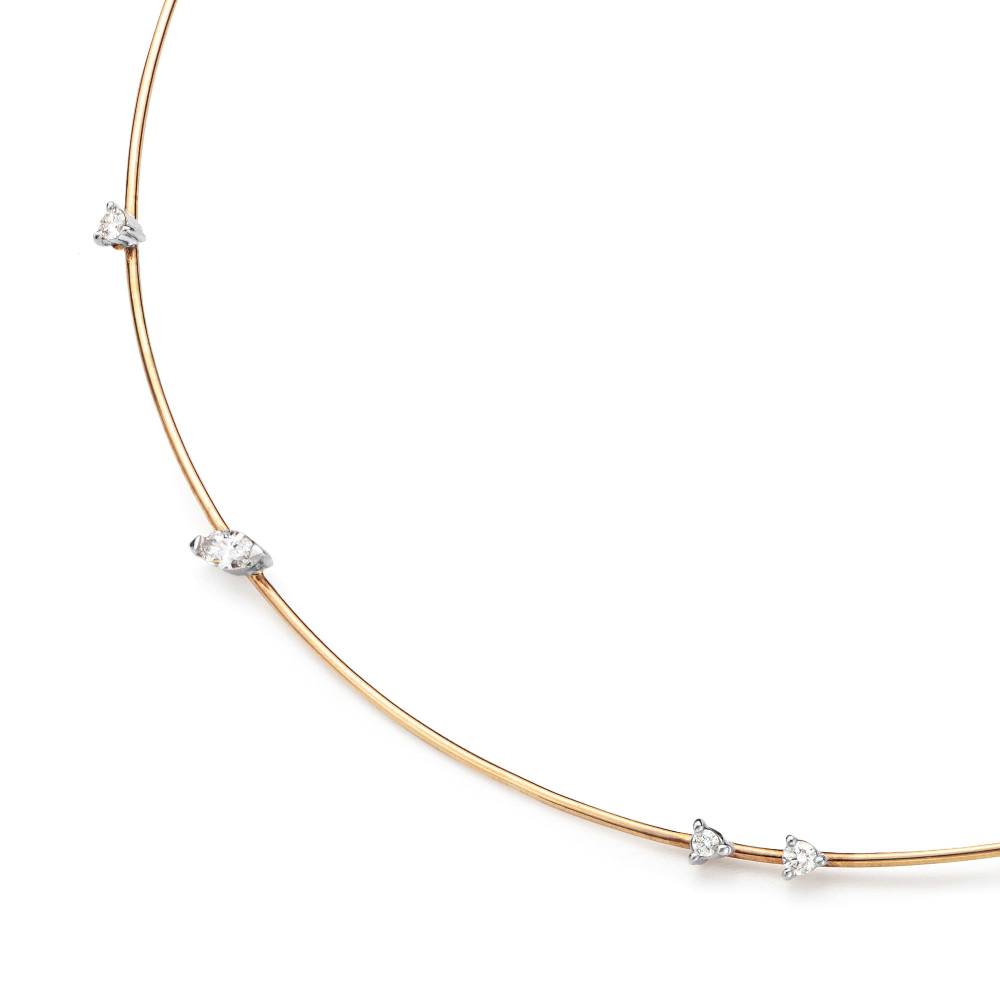 Paola Grande Gioielli BALANCE Collana 'Balance' in oro rosa Liquidazione