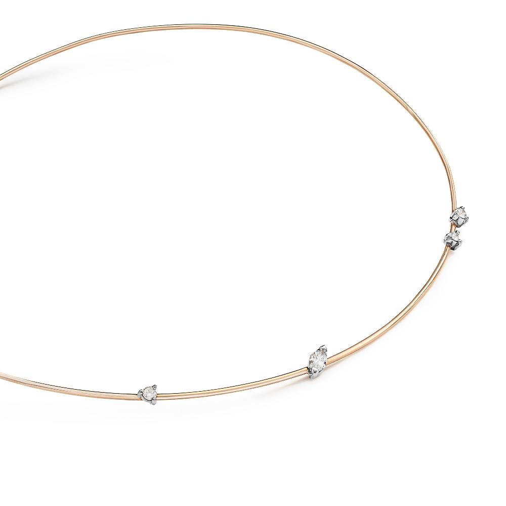 Paola Grande Gioielli BALANCE Collana 'Balance' in oro rosa Liquidazione