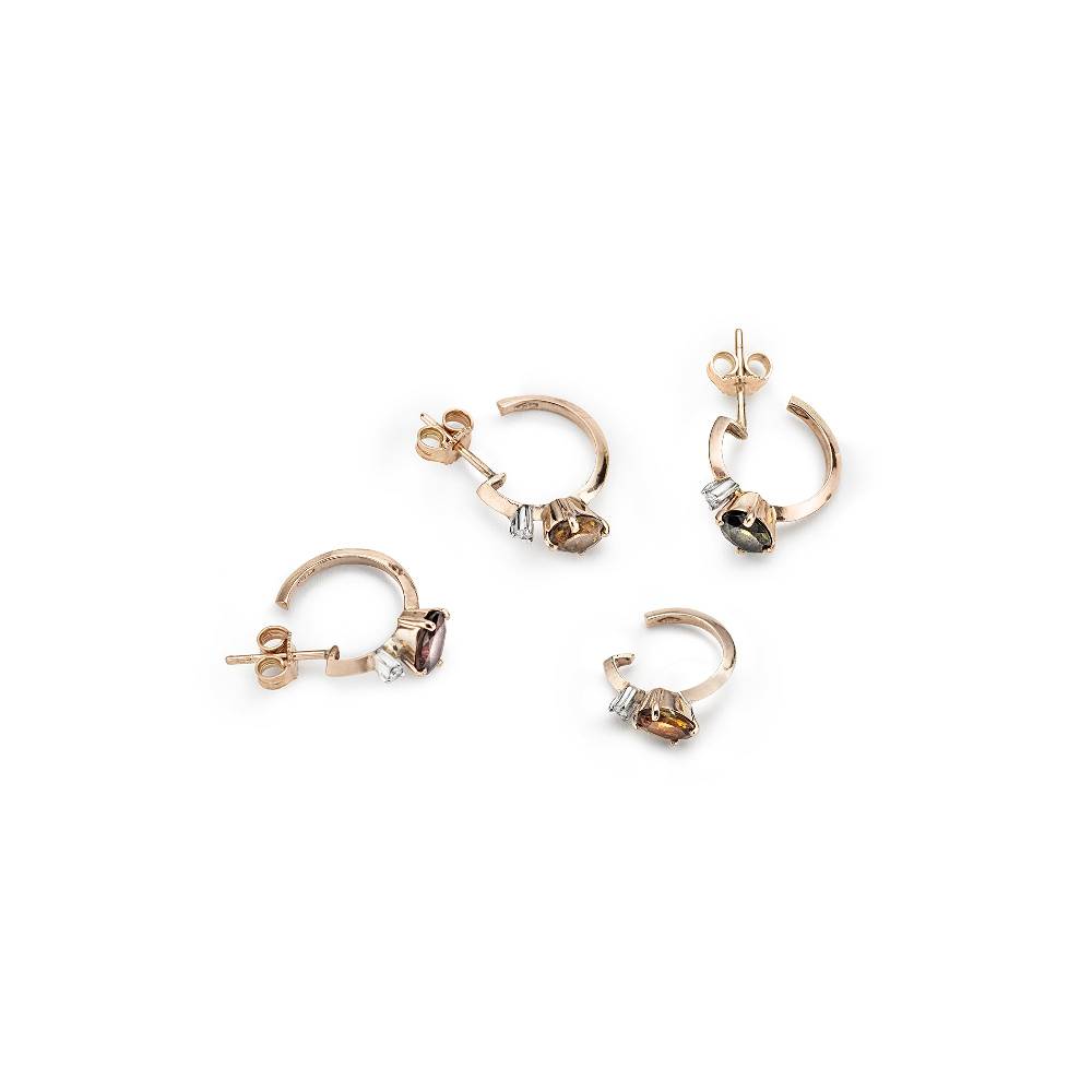 Paola Grande Gioielli BALANCE Set di cerchietti 'Balance' con tormaline Fino al 60% di sconto
