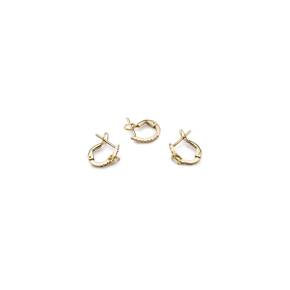 Paola Grande Gioielli BALANCE Set di tre cerchietti in oro giallo Sconto
