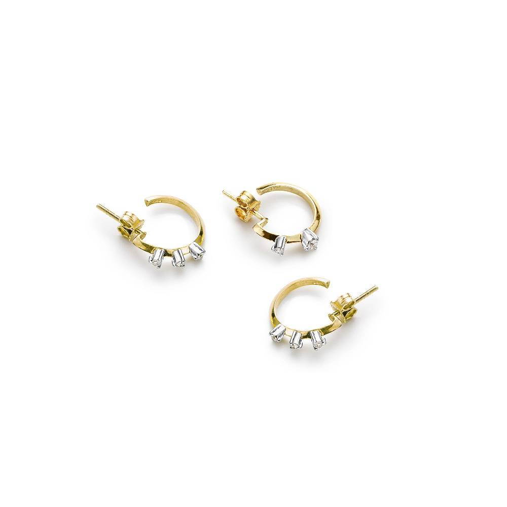 Paola Grande Gioielli BALANCE Set di tre cerchietti 'Balance' oro giallo Online