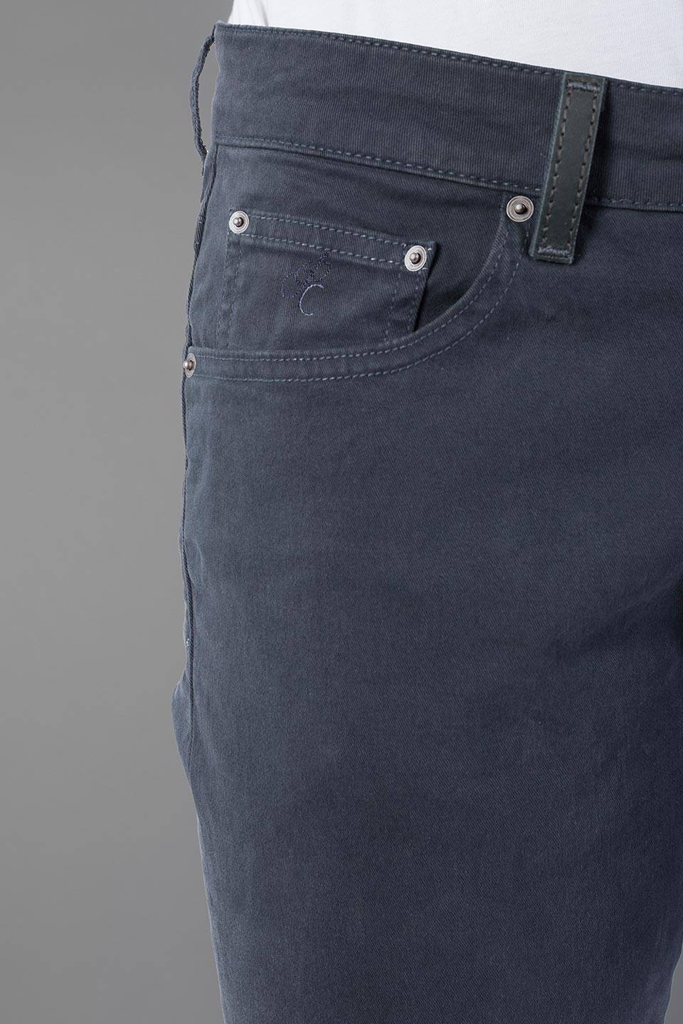 Paul Cortese Gabardine 5 tasche blue Negozi Online