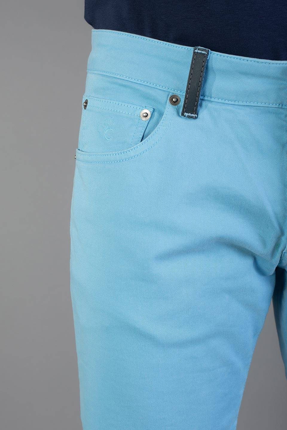 Paul Cortese Gabardine 5 tasche Capri Consegna Veloce