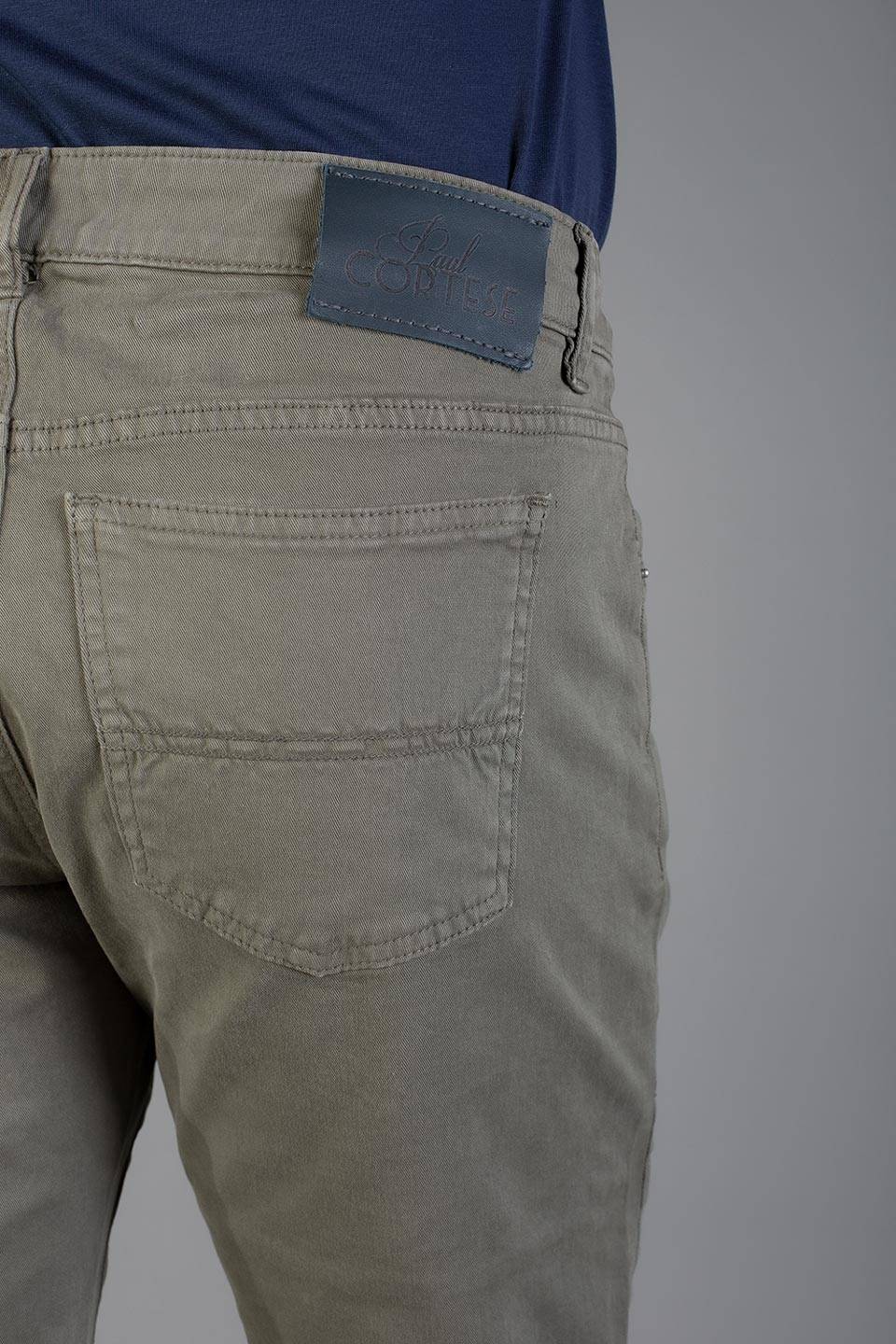 Paul Cortese Gabardine 5 tasche Green Promozione Limitata