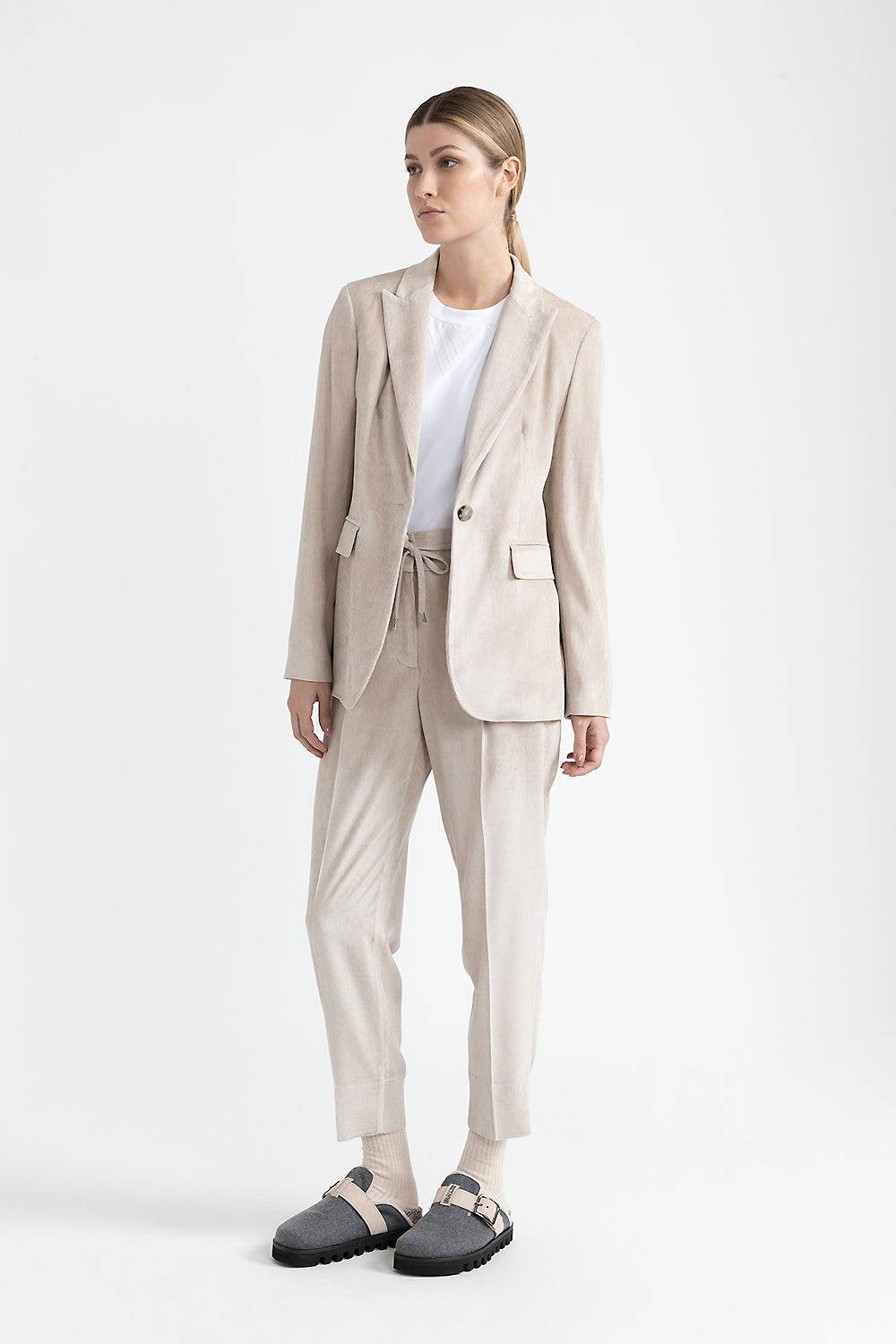 Peserico Blazer monopetto in velluto Nuova