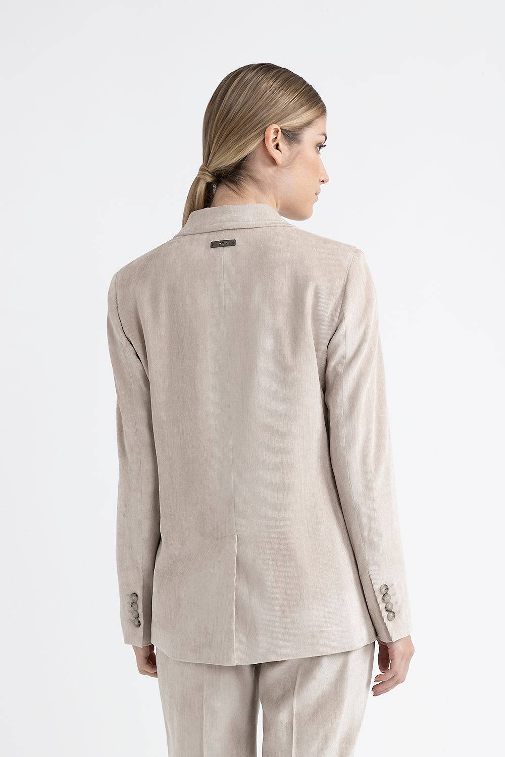 Peserico Blazer monopetto in velluto Nuova