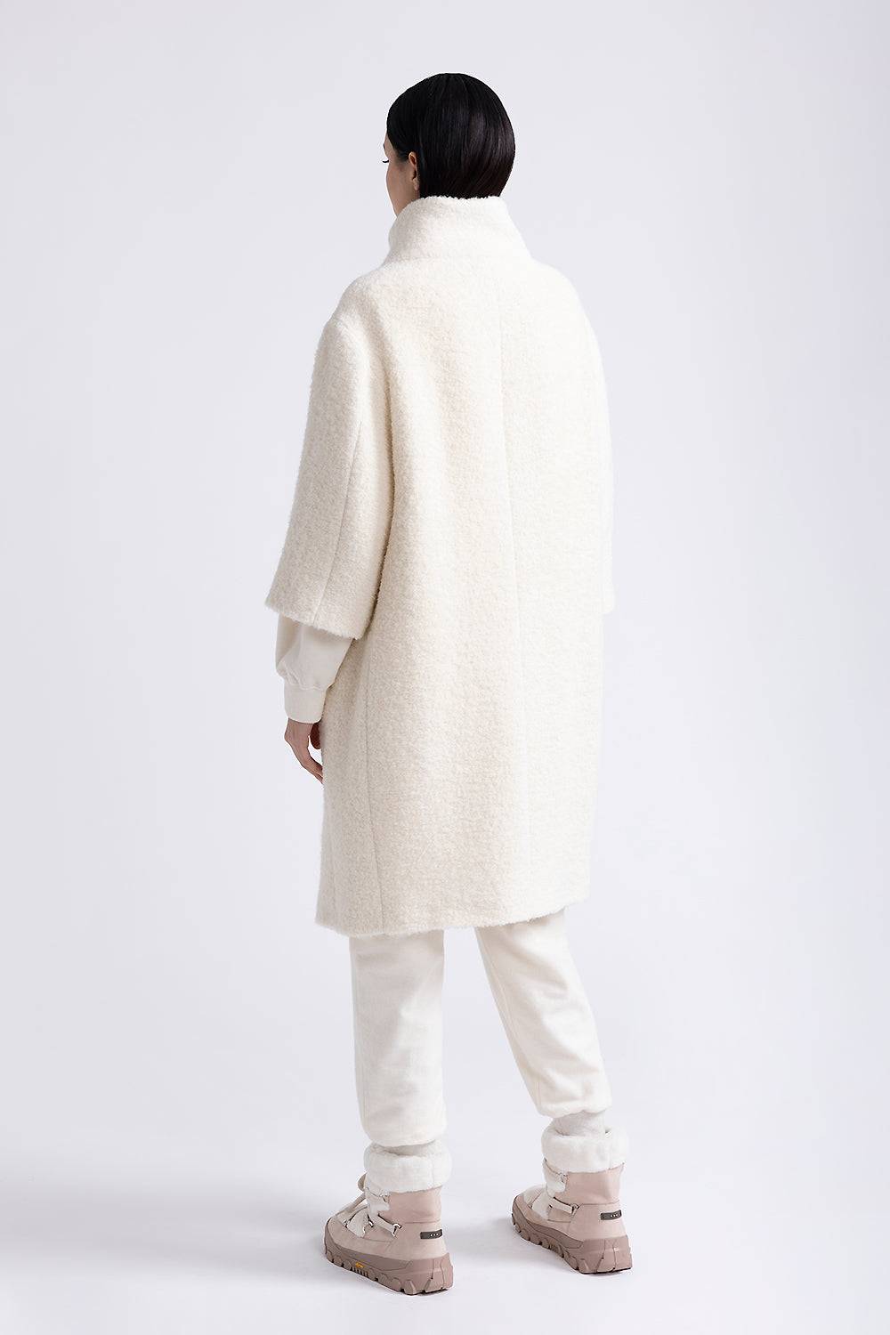 Peserico Cappotto in panno bouclè in lana e alpaca I Più Venduti