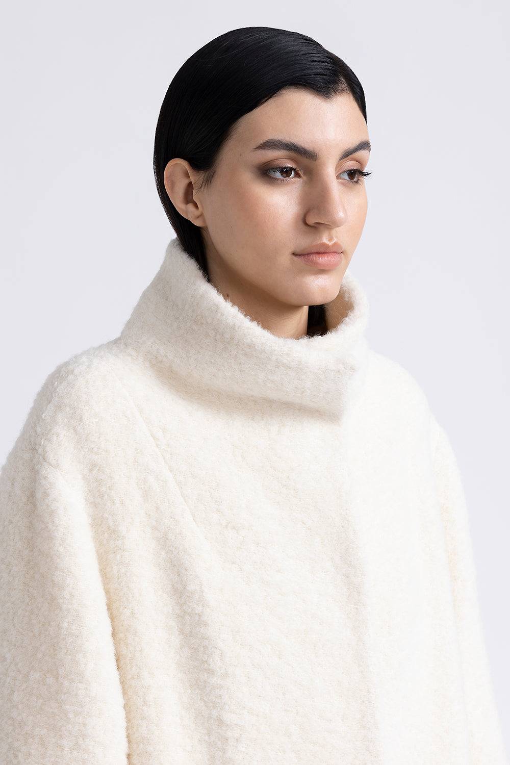 Peserico Cappotto in panno bouclè in lana e alpaca I Più Venduti