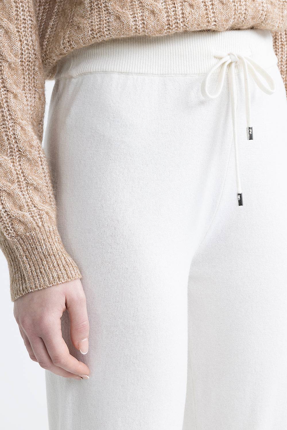 Peserico Pantalone jogger in lana, seta e cashmere Acquista Ora