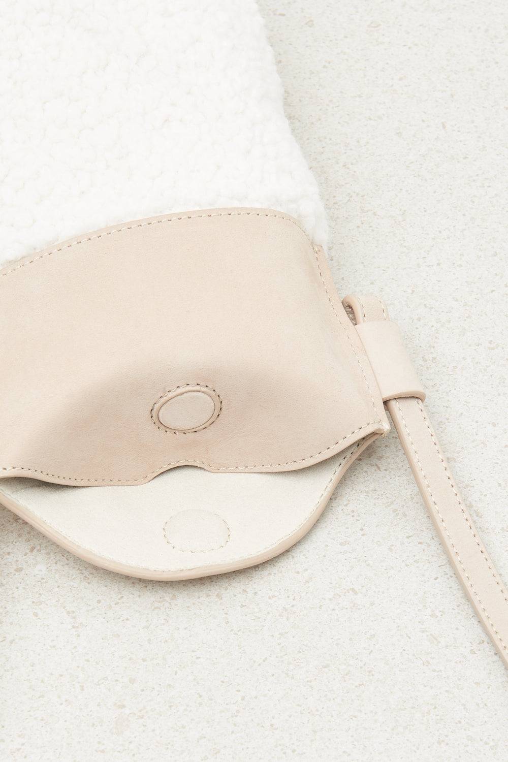 Peserico Borsa portacellulare in eco-pelliccia e vera pelle Online
