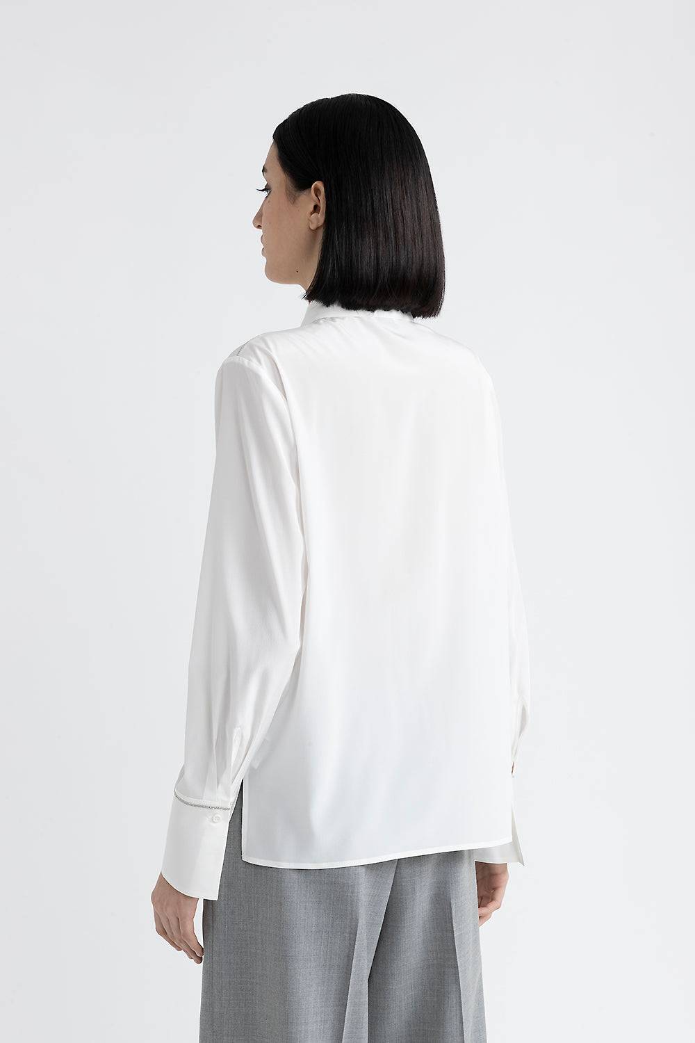 Peserico Camicia in seta con Punto Luce 2025