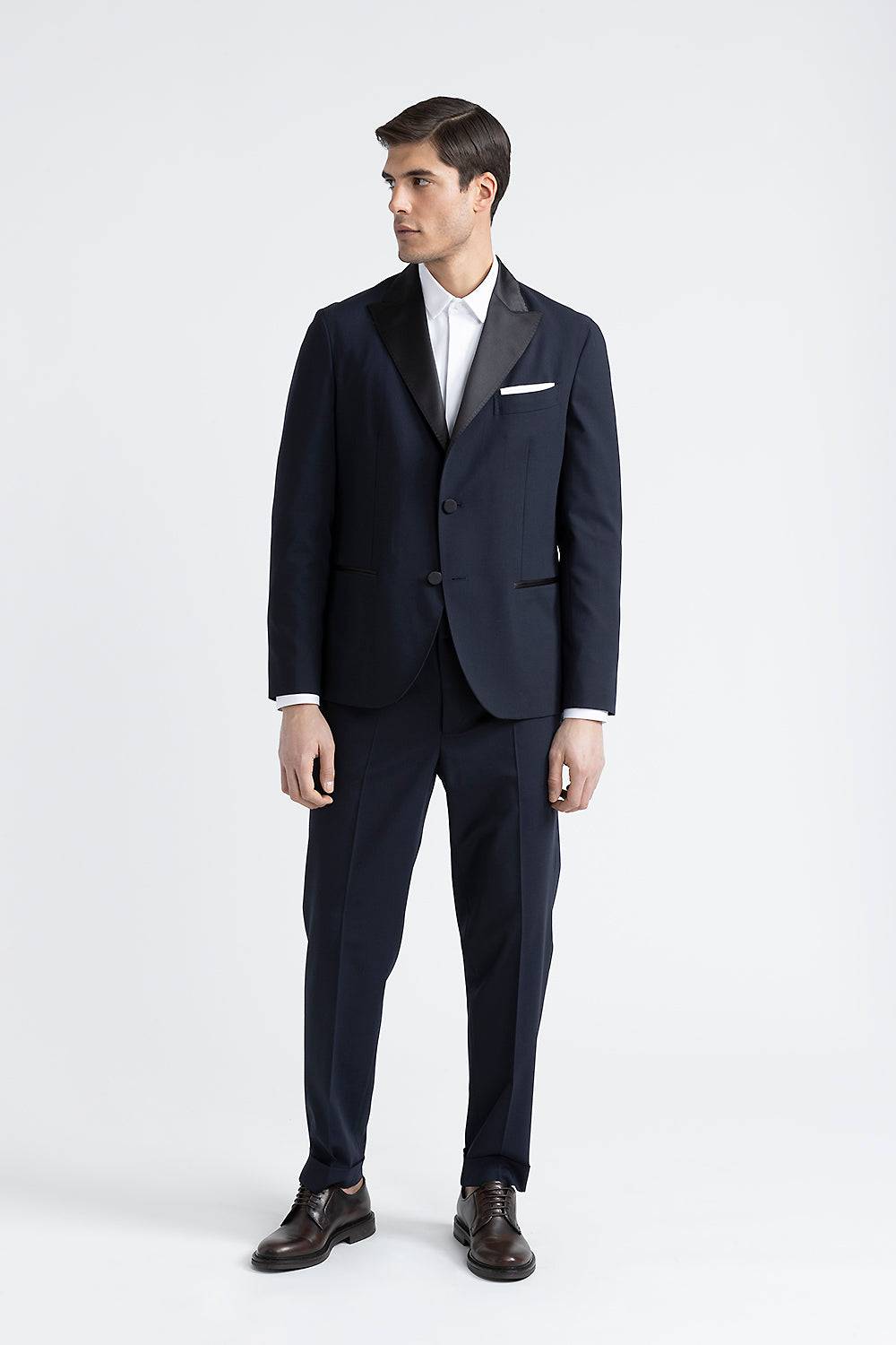 Peserico Blazer monopetto evening in lana e seta In Linea