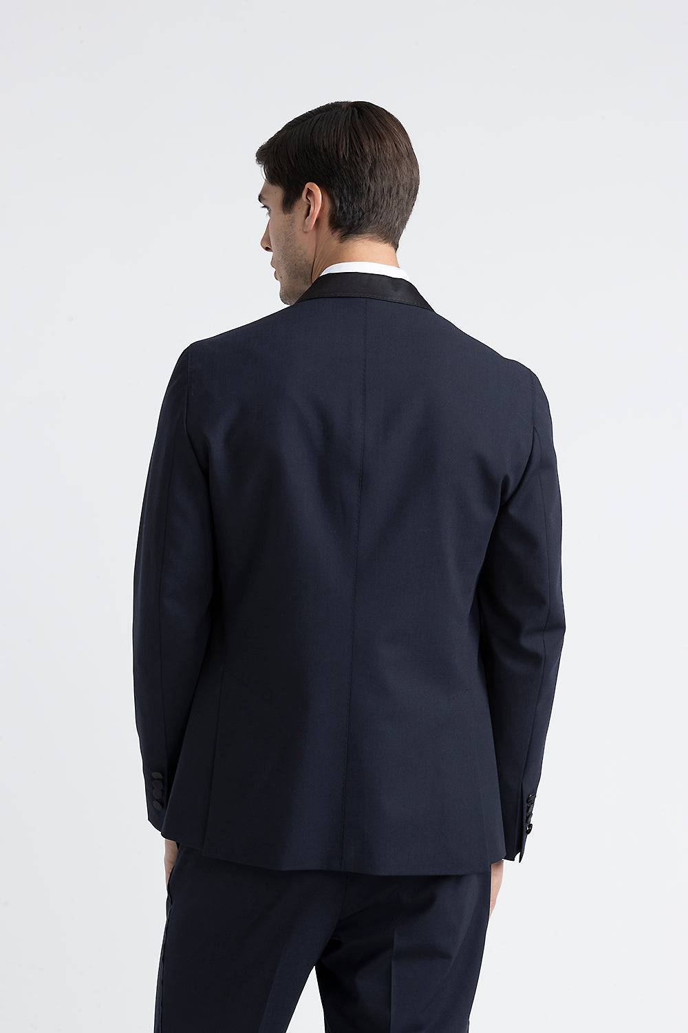 Peserico Blazer monopetto evening in lana e seta In Linea