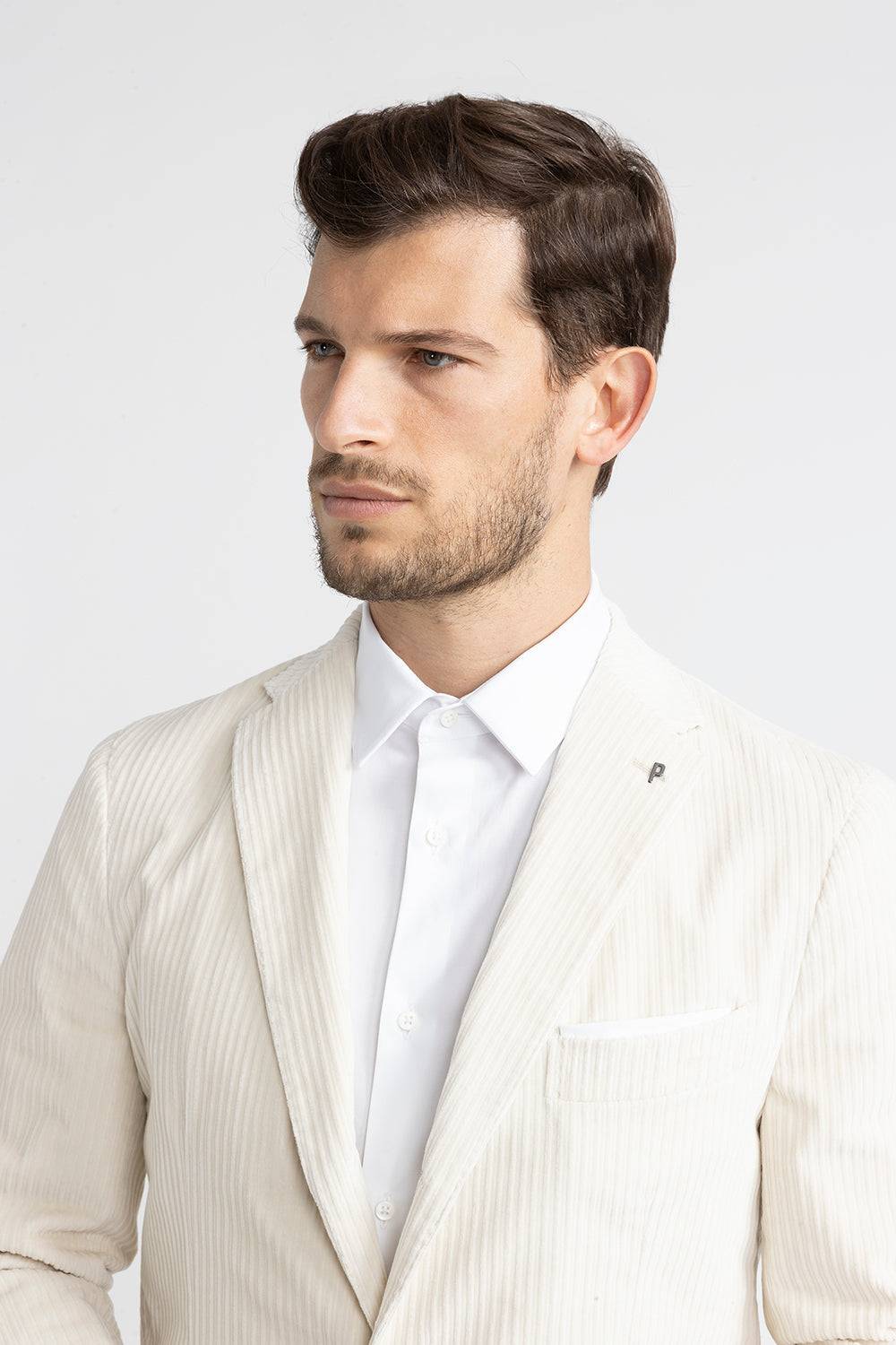Peserico Blazer monopetto in velluto a costa francese Nuovo