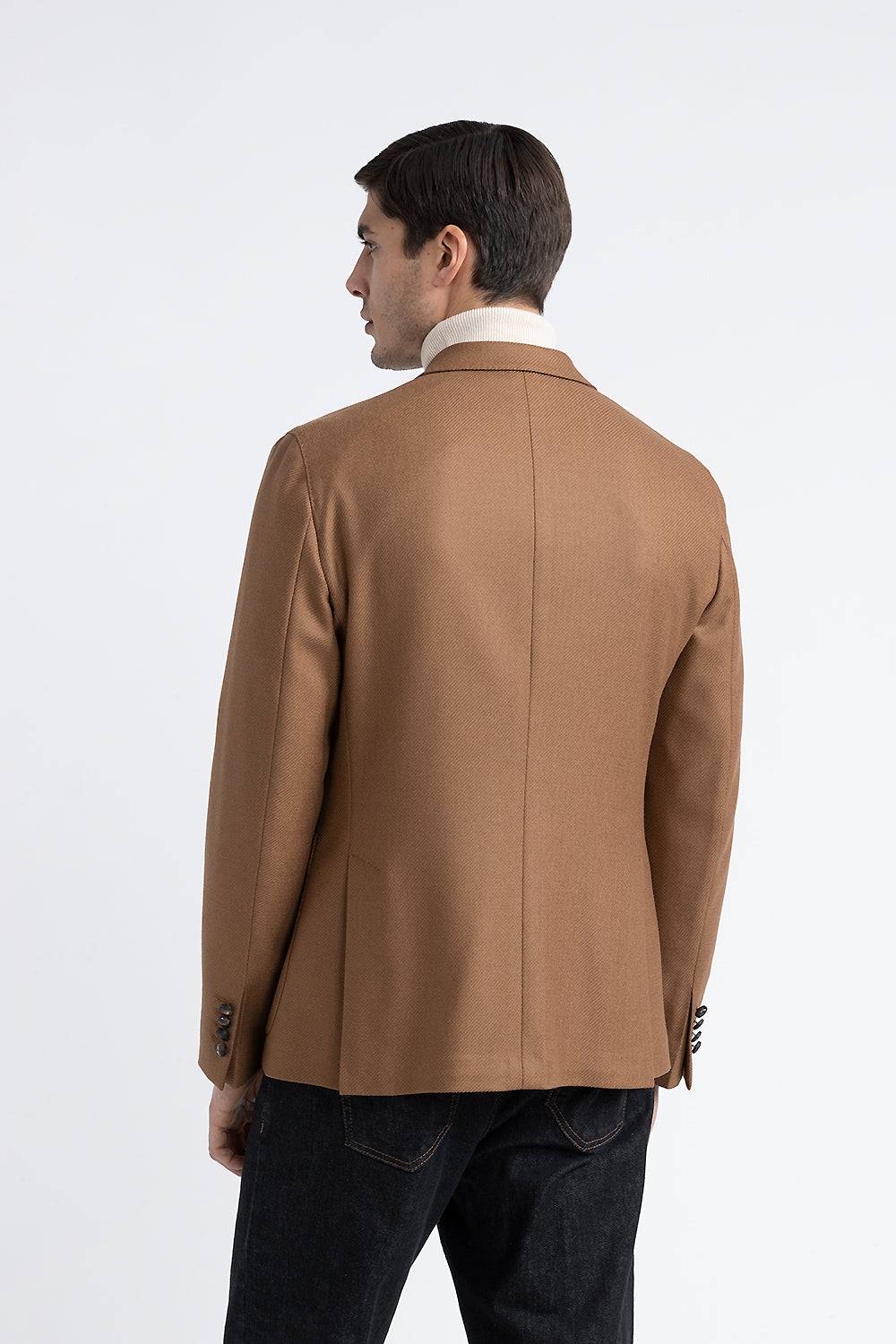 Peserico Blazer doppiopetto in lana e cashmere Vendita