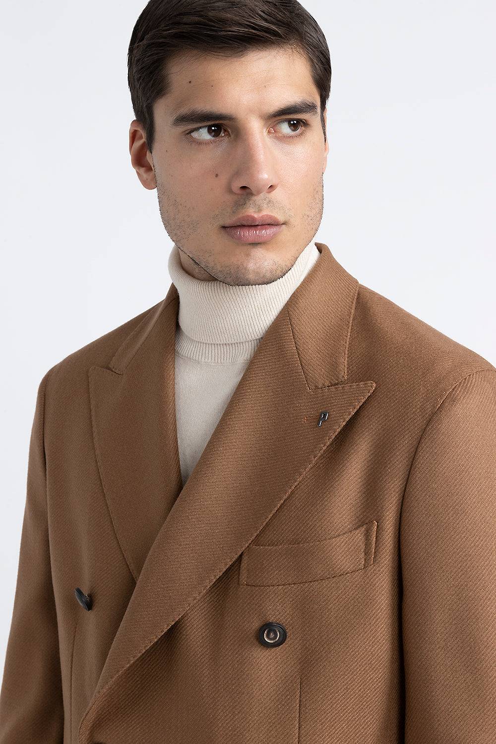 Peserico Blazer doppiopetto in lana e cashmere Vendita