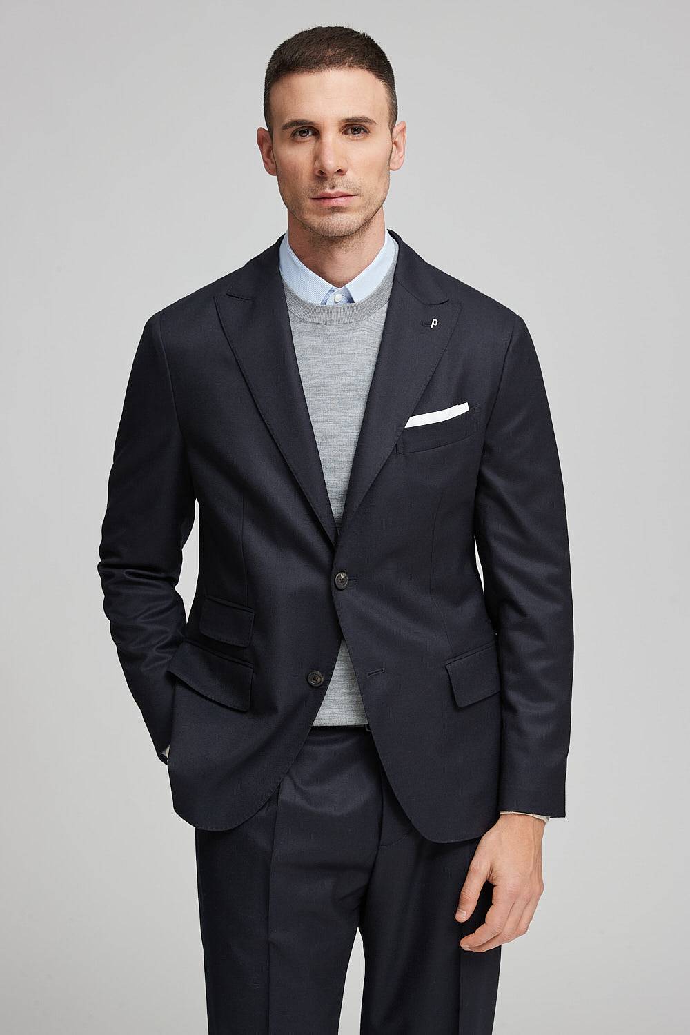Peserico Blazer monopetto in pura lana vergine Promozione