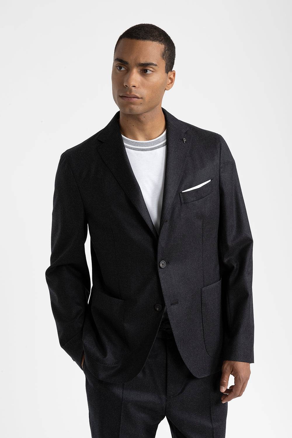 Peserico Blazer monopetto in pura lana vergine Pezzi Unici