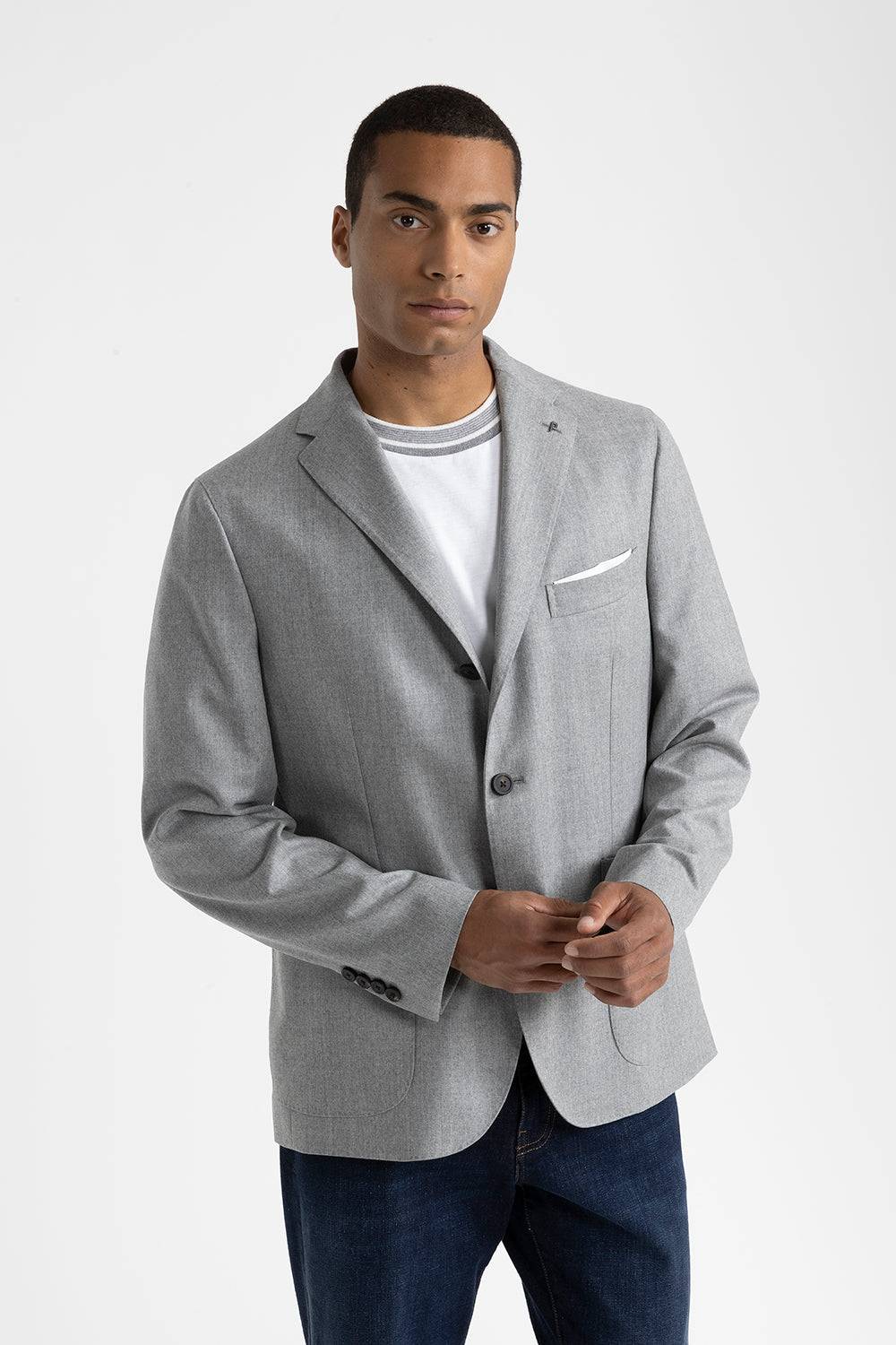 Peserico Blazer monopetto in pura lana vergine Soddisfazione Garantita
