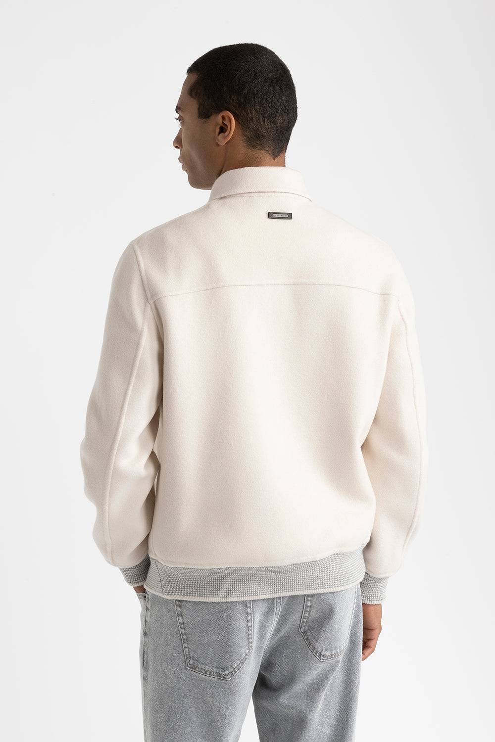 Peserico Giubbino in panno double di lana cashmere Promozione Limitata