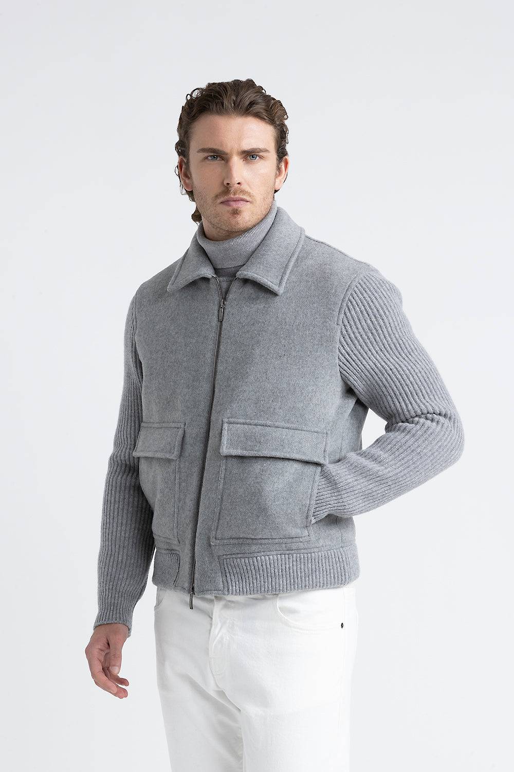 Peserico Giubbino in panno double di lana cashmere Fino Al -60%