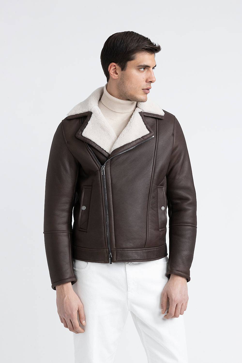Peserico Chiodo in vero montone nappato Shopping Online