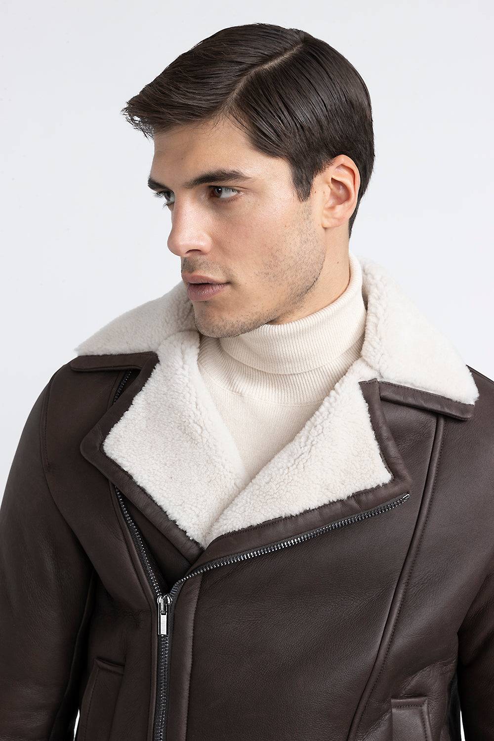 Peserico Chiodo in vero montone nappato Shopping Online