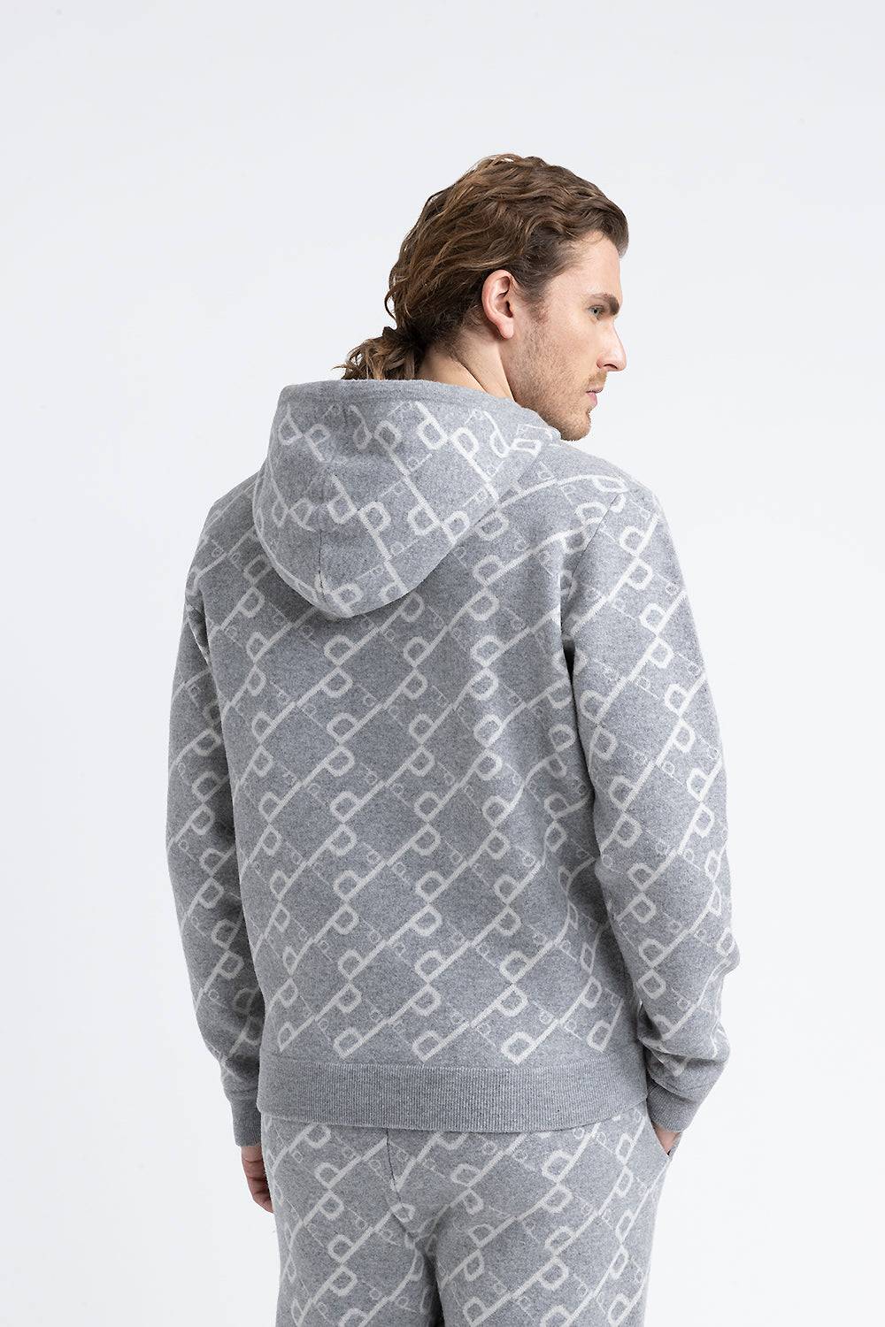 Peserico Felpa con cappuccio in lana merinos extrafine e cashmere Nuovo